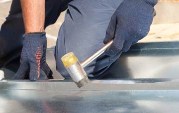 Calrofold metal flat roofing repairs
